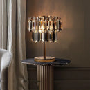 DecorBites™ Crystal Table Decor Lamp 3000K E14 Bulb Desk Light for Bedside Office
