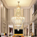 DecorBites™ Elegant Crystal Duplex Chandelier for Livingroom, Hotel, and Villa