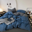 DecorBites™ Cotton Bed Sets Comforter Cover Set with Corner Ties