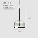 DecorBites™ Equatore Glass Pendant Light for Modern Dining Room Decor and Luxury Loft House