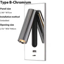DecorBites™ LED Wall Sconce Adjustable Reading Light for Hotel Bedroom, USB Charging