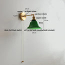 DecorBites™ Clear Glass LED Wall Sconce Rotate Up Down, Perfect for Dining Room, Bathroom