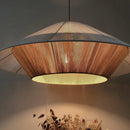 DecorBites™ Hemp Rope Rattan Weave LED Chandelier for Home Decor and Lighting