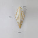 DecorBites™ LED Fan Wall Lamp for Indoor Lighting - E14 5W