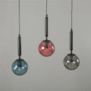 DecorBites™ Glass Ball Pendant Lamp LED Hanging Light for Minimalist Living Room