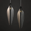 DecorBites™ Leaf Chandelier LED Pendant Light Modern Minimalist Hanging Lamp for Home Decor