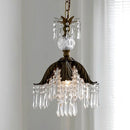 DecorBites™ Brass Pendant Chandelier for Retro Restaurant, Bedroom, Hallway