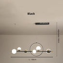 DecorBites™ LED Long Strip Pendant Light: Nordic Minimalist Design for Living Room, Restaurant, Bar