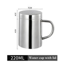 DecorBites™ Double Wall Stainless Steel Coffee Mug for Home & Travel