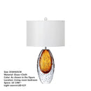 DecorBites™ Glaze Table Lamp: Modern Art LED Desk Light for Home and Hotel