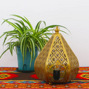 DecorBites™ Gourd Candle Holder: European Retro Light Luxury Table Decor Ornament