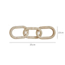 DecorBites™ Archway Shape Travertine Sculpture Figurine Statue for Home Decor