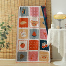 DecorBites™ Cotton Gauze Adult Bath Towels: Luxury, Quick-Dry, Soft & Absorbent