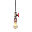 DecorBites™ Industrial Pipe Chandelier Light for Home Decor and Dining Room