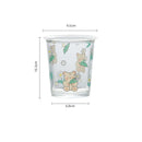 DecorBites™ Cute Four-color Bear Rabbit Glass Tea Coffee Cup