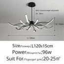 DecorBites™ LED Chandeliers for Modern Living Room Bedroom Study Kitchen Lighting