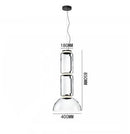 DecorBites™ Glass LED Pendant Light - Stylish and Modern Illumination for Various Spaces