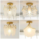 DecorBites™ Glass Shade Ceiling Light - Modern Minimalist Balcony Decor