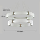 DecorBites™ Gold LED Chandelier for Luxe Living Room Lighting