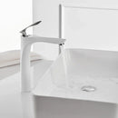 DecorBites™ Gold Chrome Finish Brass Basin Faucet Hot Cold Water Mixer