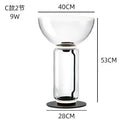 DecorBites™ Glass LED Floor Lamp for Modern Interior Decor