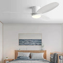 DecorBites™ Black DC Ceiling Fan Light with Remote Control and LED Chandelier