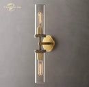 DecorBites™ Knurled Linear Glass Sconce LED Wall Lamp for Modern Lighting Décor