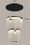 DecorBites™ Elegant LED Ceiling Chandelier for Modern Bedroom and Dining Room