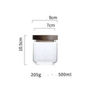 DecorBites™ Glass Hermetic Storage Jars with Airtight Lids