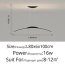 DecorBites™ LED Pendant Lamp - Minimalist Hanging Light for Dining Room & Home Decor