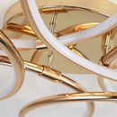 DecorBites™ Golden Aluminum Ceiling Lights for Living Bedroom Kitchen Children's Room