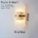 DecorBites™ Gold Crystal Bracket Light: Stylish Lighting Fixtures for Home Wall Decor