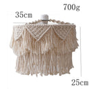 DecorBites™ Hemp Rope LED Pendant Lamp with E27 Base for Boho Industrial Farmhouse Decor