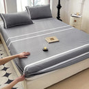 DecorBites™ Japanese Style Thick Fitted Sheet for Queen/King Bed