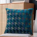 DecorBites™ Houndstooth Luxury Pillow Cover 45x45cm - High-end Decorative Sofa Cushion Case