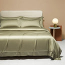 DecorBites™ 120S Natural Fabric Bedding Set Summer Cooling Fitted Sheet Skin Friendly Bedclothes