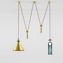 DecorBites™ Industrial Metal Pendant Light Kitchen Adjustable Designer LED Dinning Room Decor