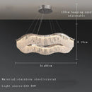 DecorBites™ Crystal Bead Chandelier LED Lights for Modern Luxury Home Decor & Bedroom