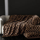 DecorBites™ Cosy Faux Rabbit Plush Blanket in Milk Velvet for Single Sofa Decoration & Napping