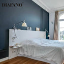 DecorBites™ Adjustable Aluminum Wall Lamp with Long Swing Arm for Bedside & Study