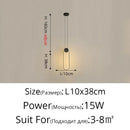 DecorBites™ Geometric LED Pendant Lights for Living Room Bedroom Kitchen, Modern Hanging Lamps for Decor