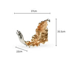 DecorBites™ Leaf Tray Resin Bowl: Handcrafted Desktop Storage & Home Decor
