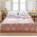 DecorBites™ Cotton Gauze Boho Throw Blanket - Cozy Bedspread & Sofa Cover