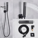 DecorBites™ Handshower Head with Stainless Steel Hose - Wall Mounted Faucet Set