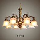 DecorBites™ Glass Shade Ceiling Chandelier for Dining Room Kitchen Island Lights