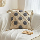 DecorBites™ Geometric Tufted Tassel Cushion Cover 30x50cm/45x45cm