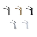 DecorBites™ Gold Black Chrome Bathroom Sink Faucet, Single Lever Hot Cold Mixer Tap