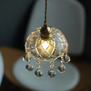 DecorBites™ Clear Glass LED Pendant Lights for Home Decor and Lighting