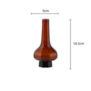 DecorBites™ Green Glass Geometry Vase Hydroponics Terrarium Home Decoration Accessory