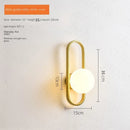 DecorBites™ LED Glass Wall Sconce Lamp for Bedroom Living Room Staircase